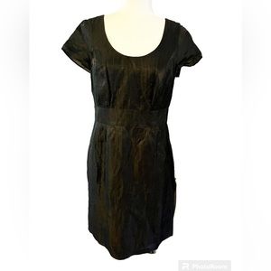 Banana Republic Black LBD Linen
Blend Classic Dress w/Pockets Size 10